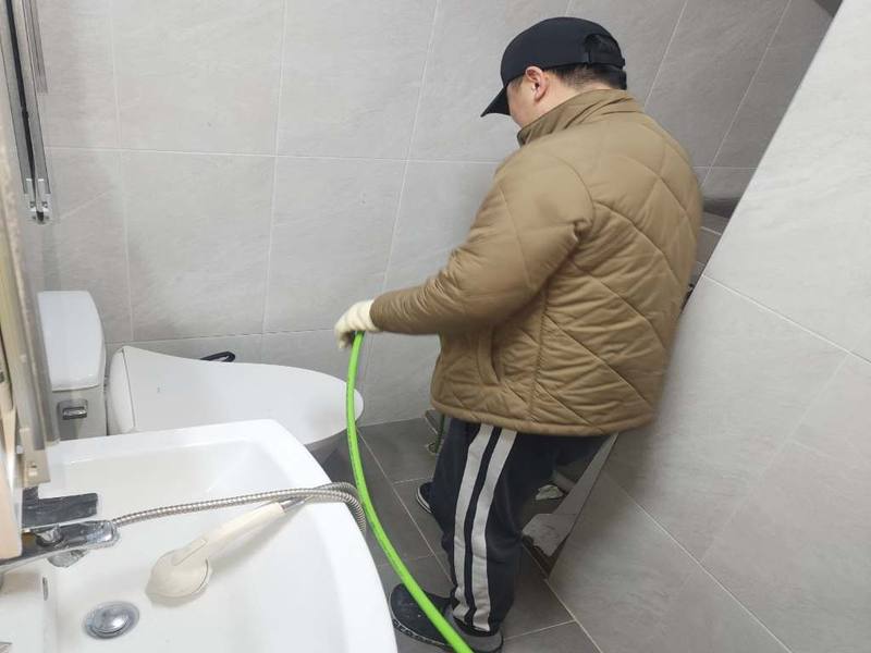 파주 변기막힘 작업사례 4